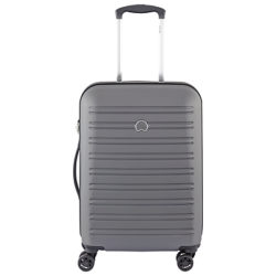 Delsey Segur 4 Wheel 55cm Cabin Suitcase Grey